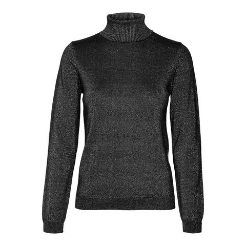 Vero Moda Coltrui VMHAPPYSHINE LS ROLLNECK PULLOVER BOO