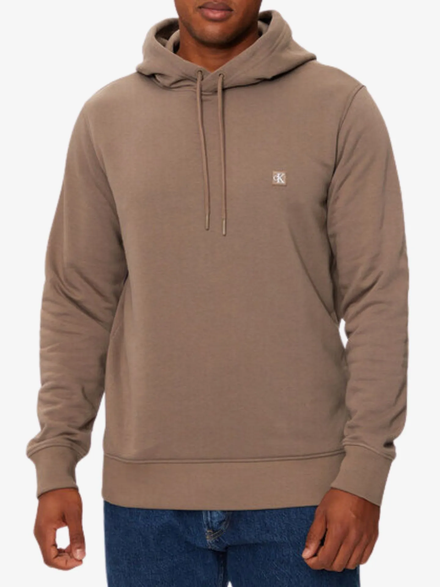 Calvin Klein Heren hoodie embro badge