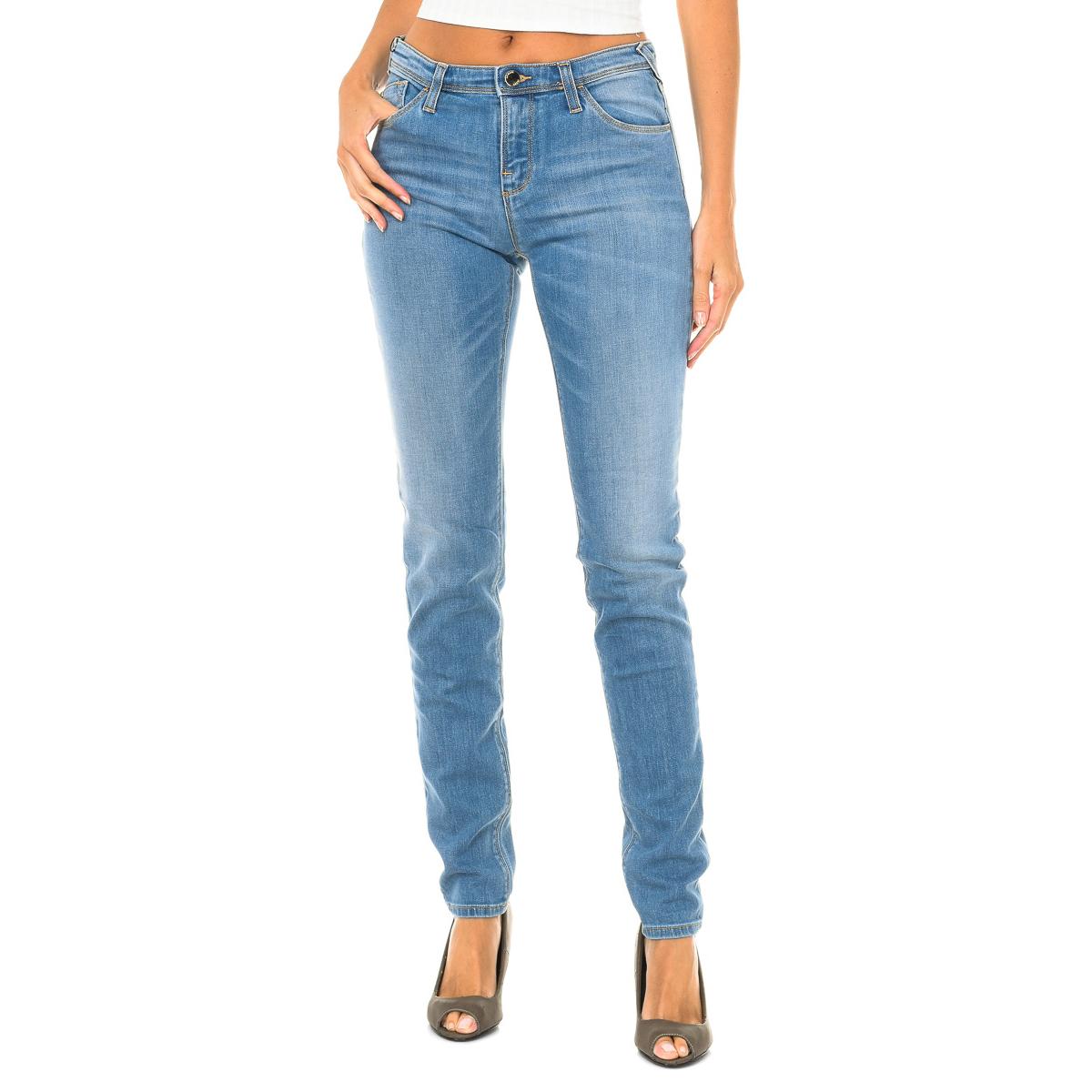 Armani Jeans Pantalón tejano efecto gastado 3Y5J28-5D0TZ mujer