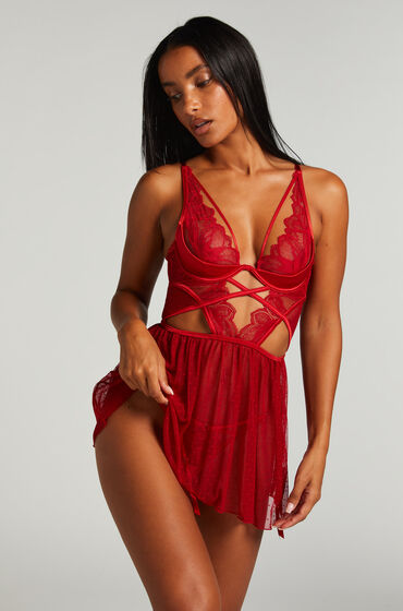 Hunkemöller Babydoll Billie Rood