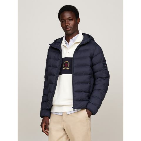 Tommy Hilfiger Gewatteerde jas MID WEIGHT HOODED JACKET