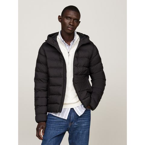 Tommy Hilfiger Gewatteerde jas MID WEIGHT HOODED JACKET