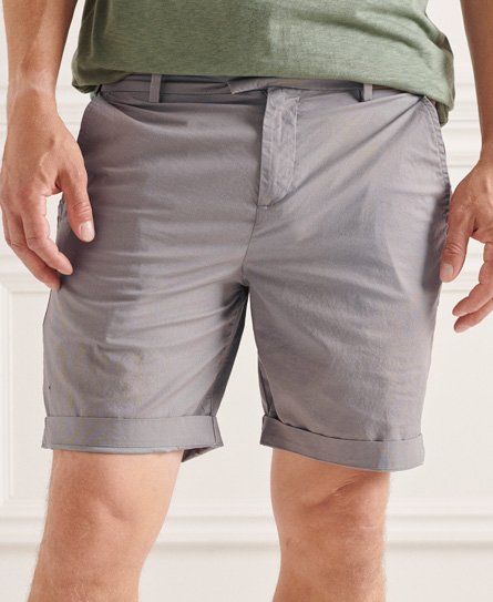 Superdry Male Lichtgewicht Chinoshort Lichtgrijs