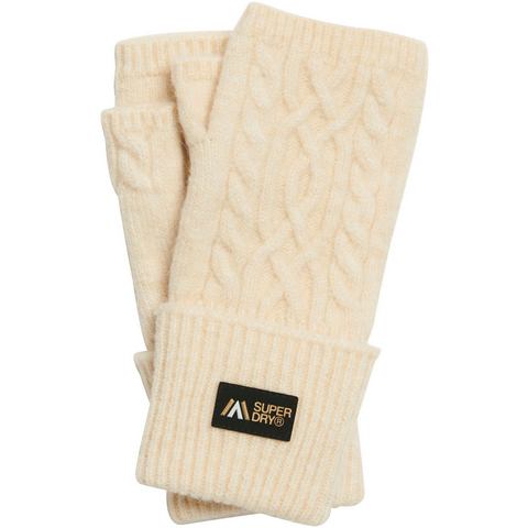 Superdry Gebreide handschoenen CABLE LUXE HANDWARMERS