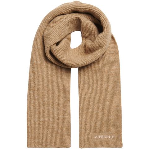 Superdry Gebreide sjaal SOFT RIB KNIT SCARF