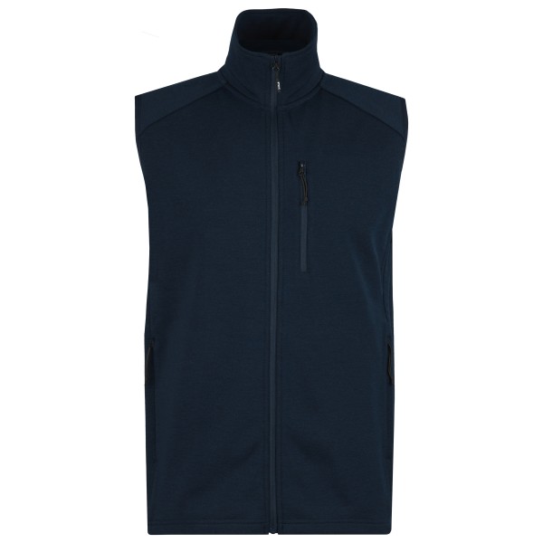 Stoic  MerinoFleece335 KuolpaSt. Vest - Merinobodywarmer, blauw