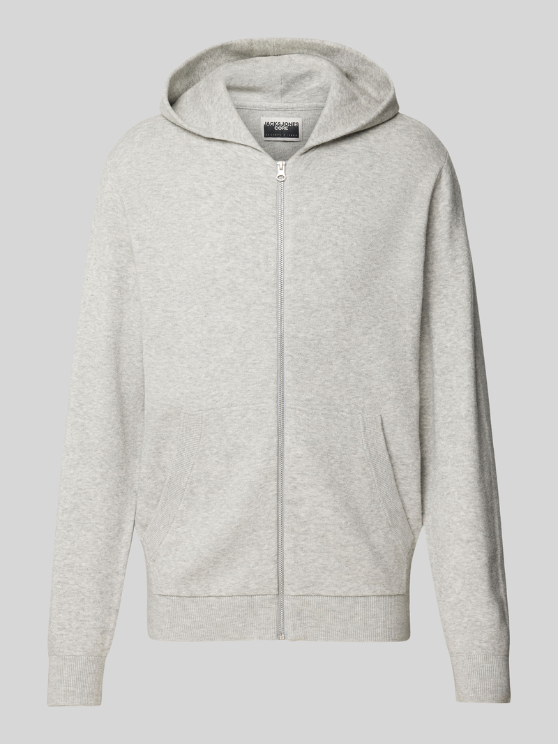 Jack & jones Gebreid jack met ritssluiting, model 'CALEB'