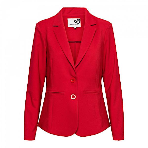 &Co Woman Blazer phileine comfort twill l-red