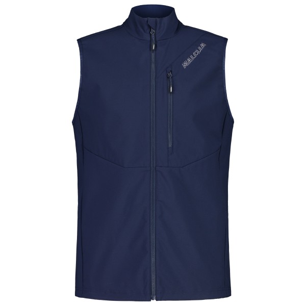 Maloja  ChristensteinM. - Softshellbodywarmer, blauw