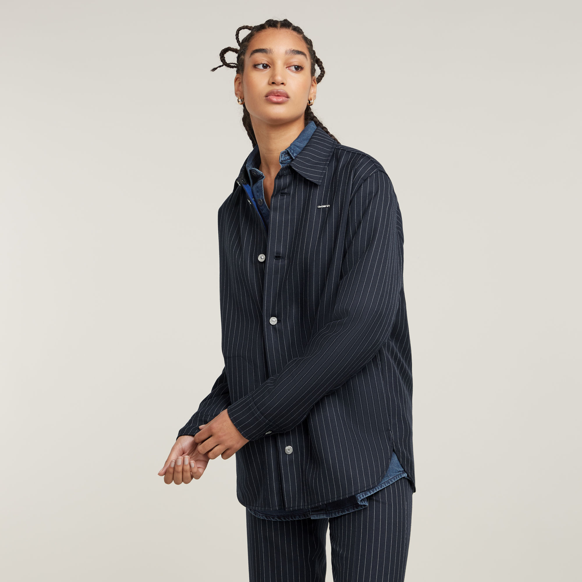 G-Star RAW Boyfriend Overshirt - Meerkleurig - Dames