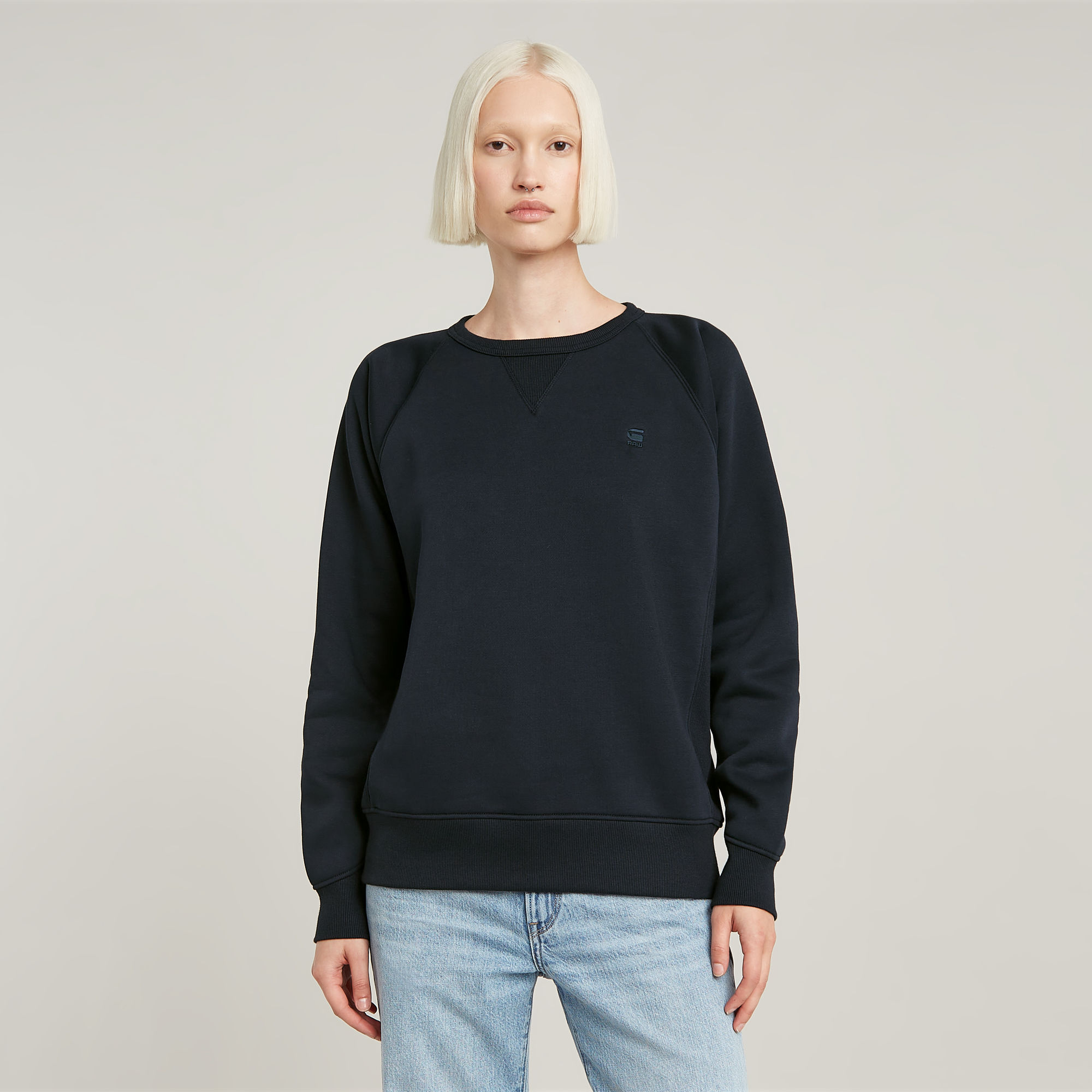 G-Star RAW Premium Core 2.0 Sweater - Donkerblauw - Dames