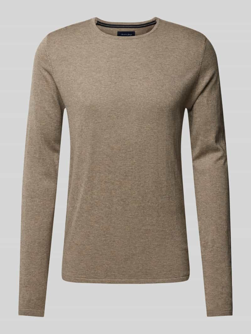 Christian Berg Men Gebreide pullover met ronde hals