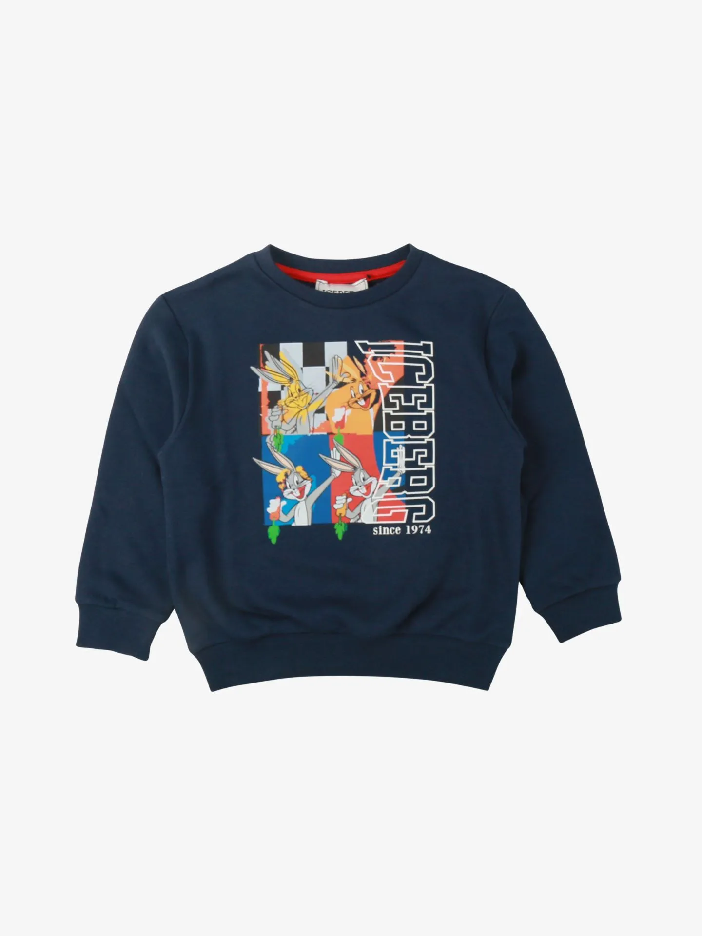 Iceberg Jongen sweater donker blauw -