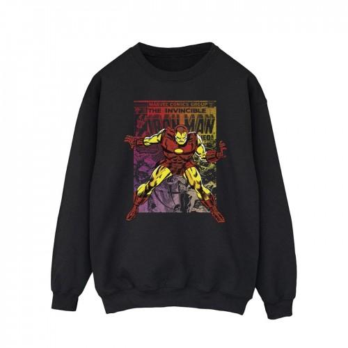 Marvel Iron Man gradiënt komisch sweatshirt voor heren