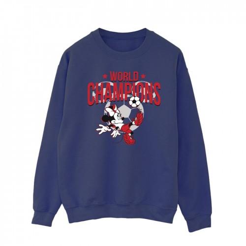 Disney Heren Minnie Mouse Wereldkampioenen Sweatshirt