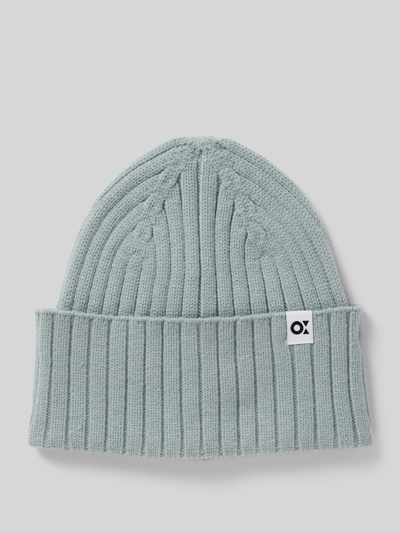 Opus Beanie met labeldetail, model 'Adela'