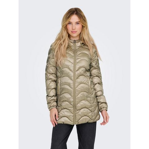 Only Gewatteerde jas ONLVEGA WAVE QUILTED COAT CC OTW