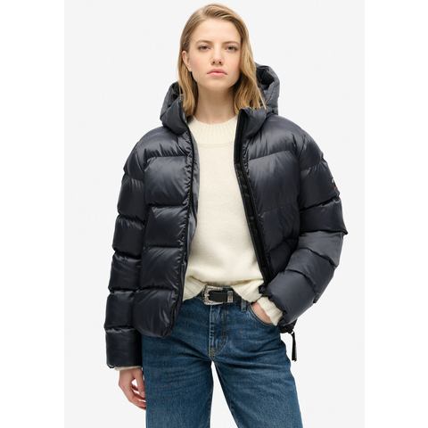 Superdry Gewatteerde jas HOODED LUXE SPORTS PUFFER