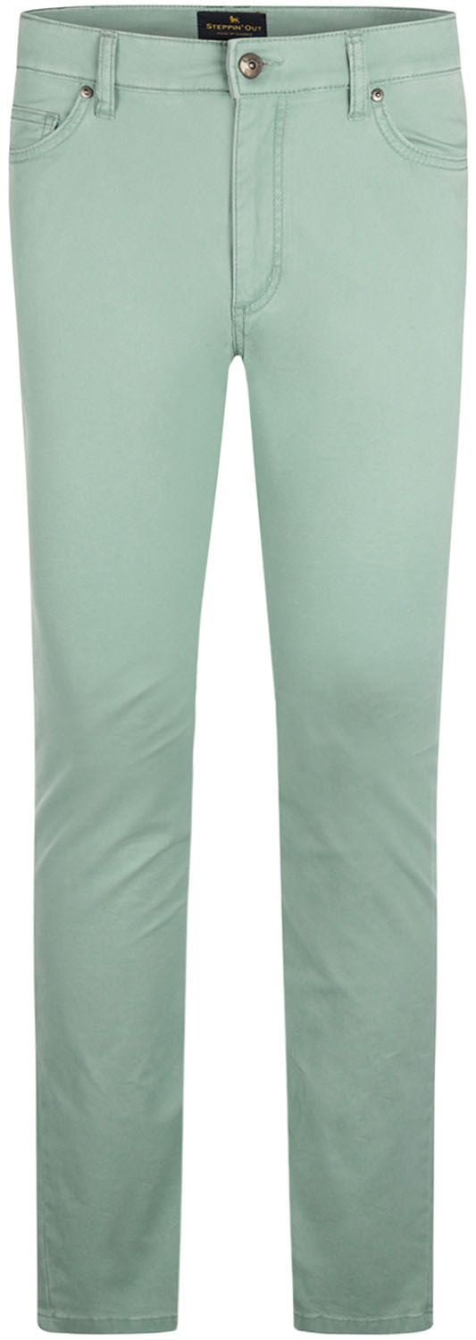 Steppin' Out Broek 5-pocket Johnson Sage