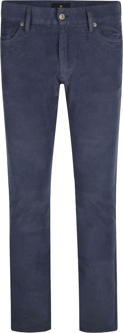 Steppin' Out Corduroy Broek Johnson Indigo Blauw