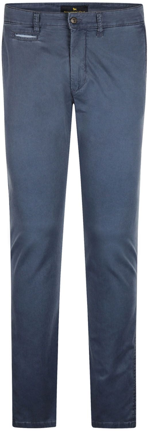 Steppin' Out Chino Northport Indigo Blauw