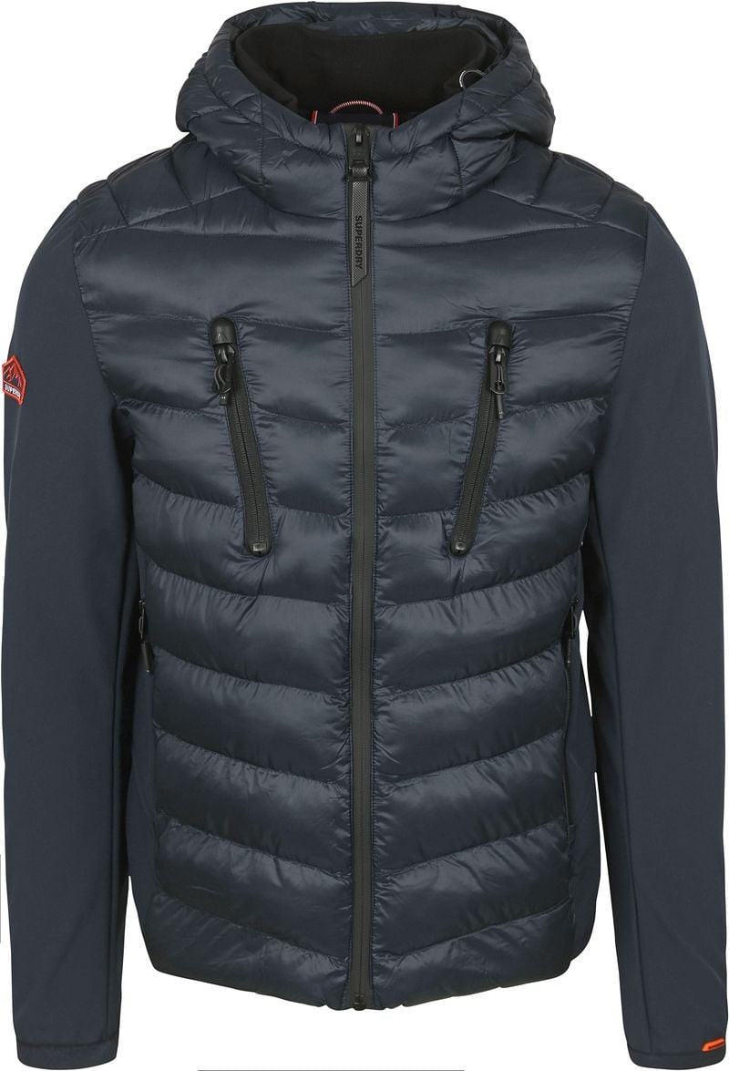 Superdry Softshell Jas Navy