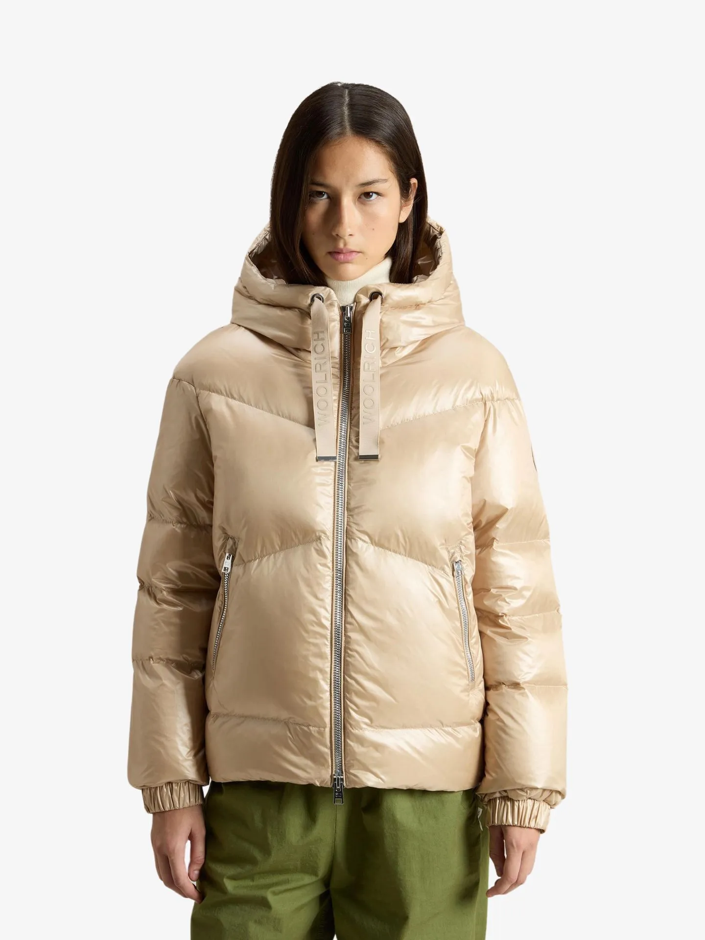 Woolrich Aliquippa short puffer jacket