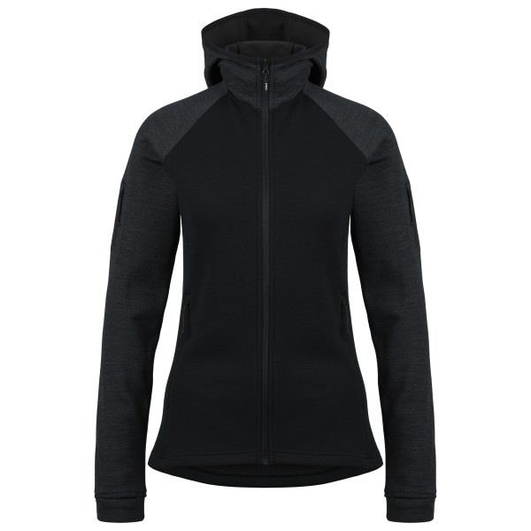 Stoic  Women's MerinoFleece335 KuolpaSt. Zip Hoody - Fleecevest, zwart