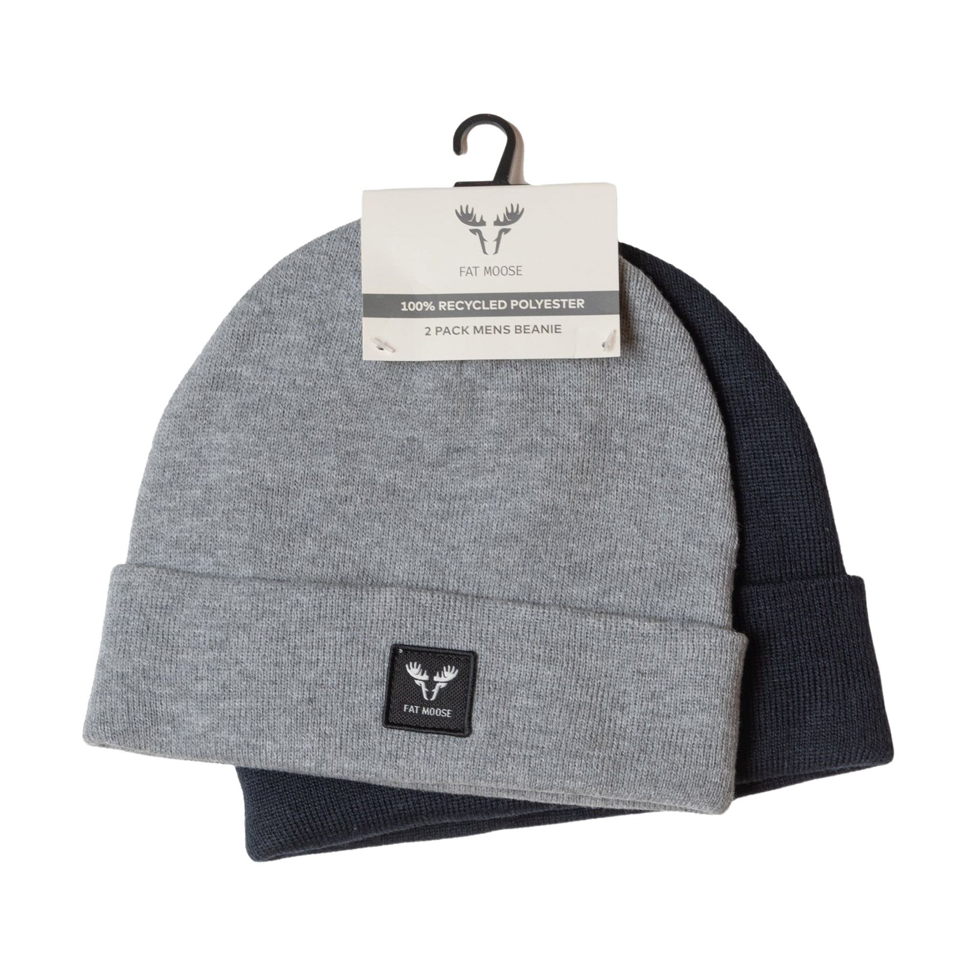 Fat Moose Base 2-pack Beanie Heren