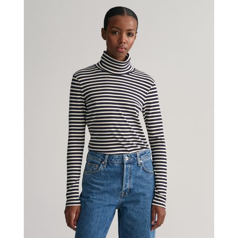 Gant Colshirt SLIM STRIPED RIB TURTLENECK