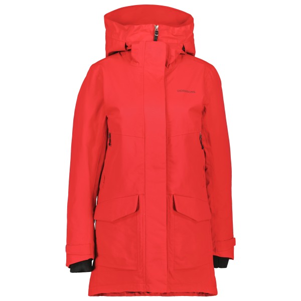 Didriksons  Women's Frida Parka 7 - Lange jas, rood