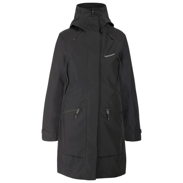 Didriksons  Women's Ilma Parka 8 - Lange jas, zwart