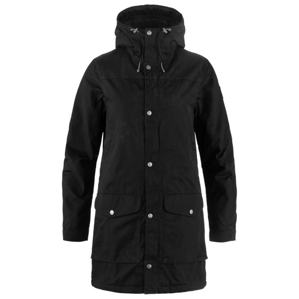 Fjällräven  Women's Greenland Winter Parka - Lange jas, zwart