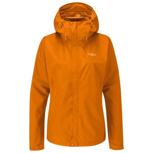 Rab  Women's Downpour Eco Jacket - Regenjas, oranje