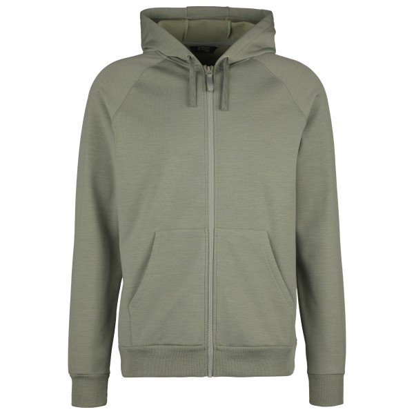 Stoic  MerinoFleece335 MMXX.Lulea II Zip Hoody - Merinovest, olijfgroen