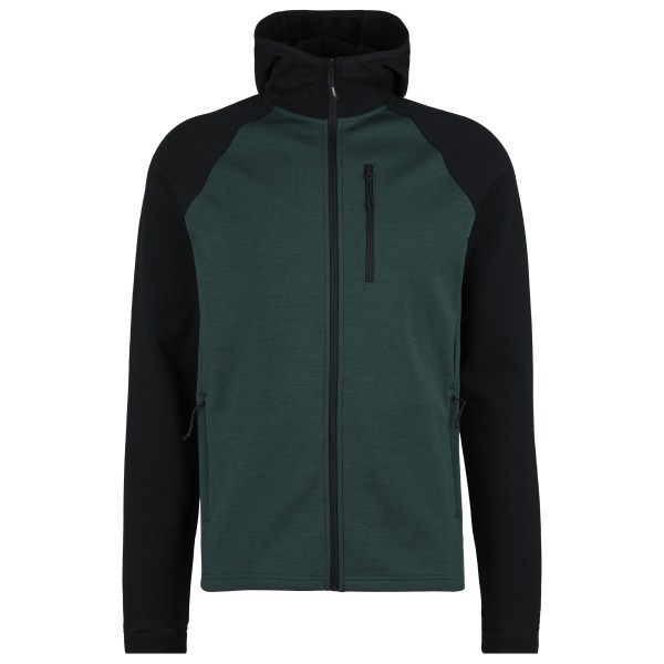 Stoic  MerinoFleece335 KuolpaSt. Zip Hoody - Fleecevest, blauw/zwart