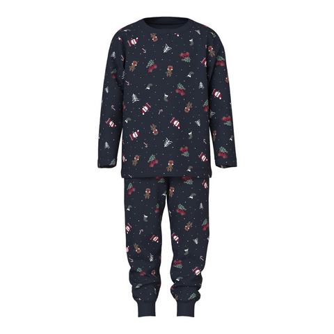 Name It Pyjama NMNVISMAS LS NIGHTSET (set, 2-delig)