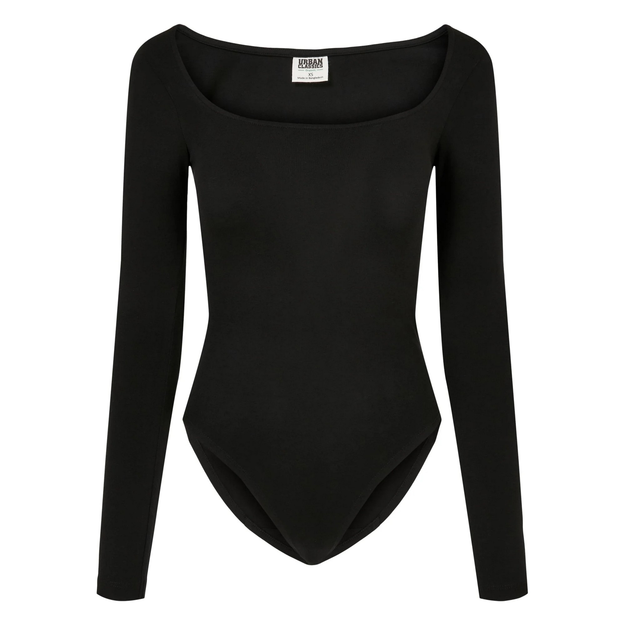 Urban Classics Dames biologische bodysuit met lange mouwen