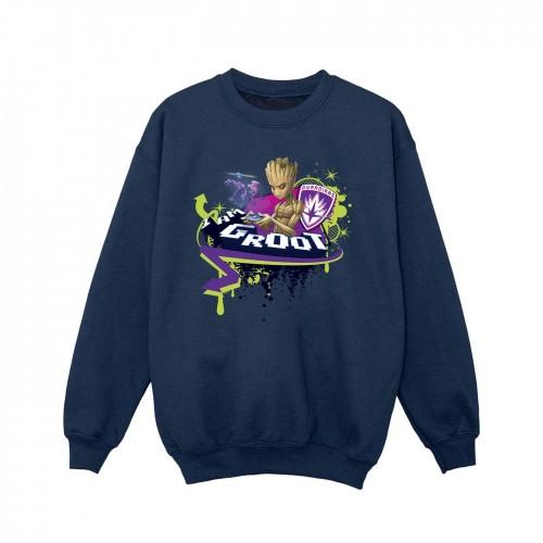 Marvel Girls Guardians of the Galaxy Groot Gaming Holo-sweatshirt