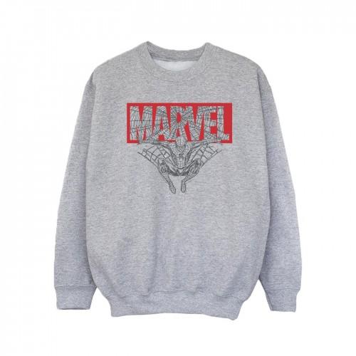 Marvel Girls Spider Man-logo rood sweatshirt