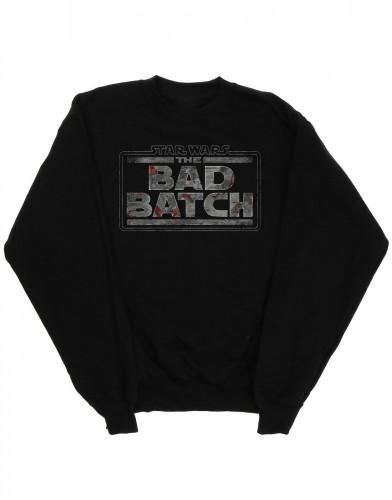 Star Wars Boys The Bad Batch Texture-logo sweatshirt