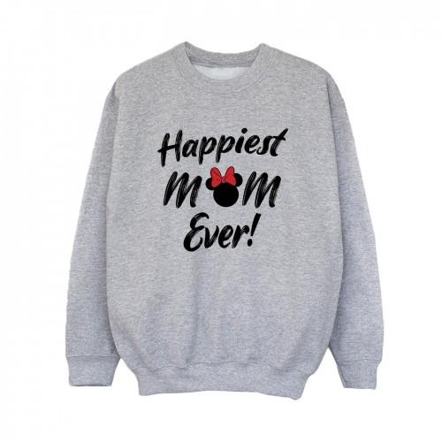 Disney jongens Minnie Mouse gelukkigste moeder ooit sweatshirt