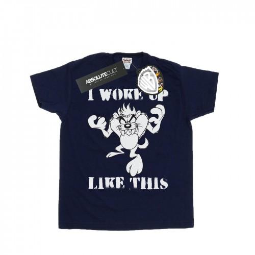 Looney Tunes Girls Taz Ik werd wakker als dit katoenen T-shirt