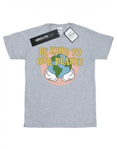 Disney jongens Mickey Mouse wees aardig voor onze planeet T-shirt