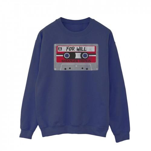 Pertemba FR - Apparel Netflix Heren Stranger Things Cassette voor Will Sweatshirt