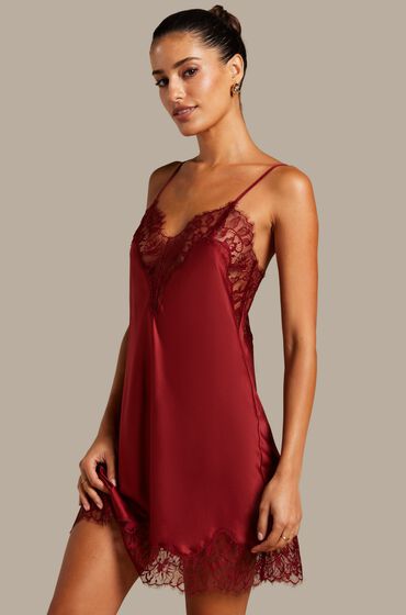 Hunkemöller Slipdress Valerie Rood