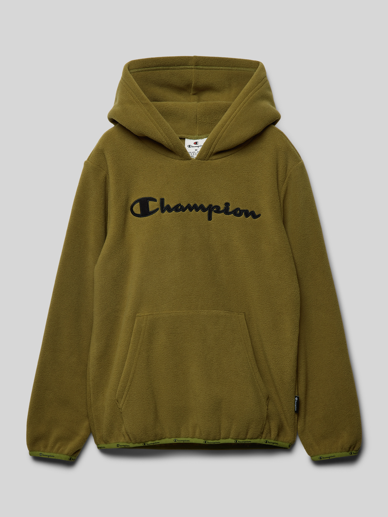 Champion Hoodie met labelstitching