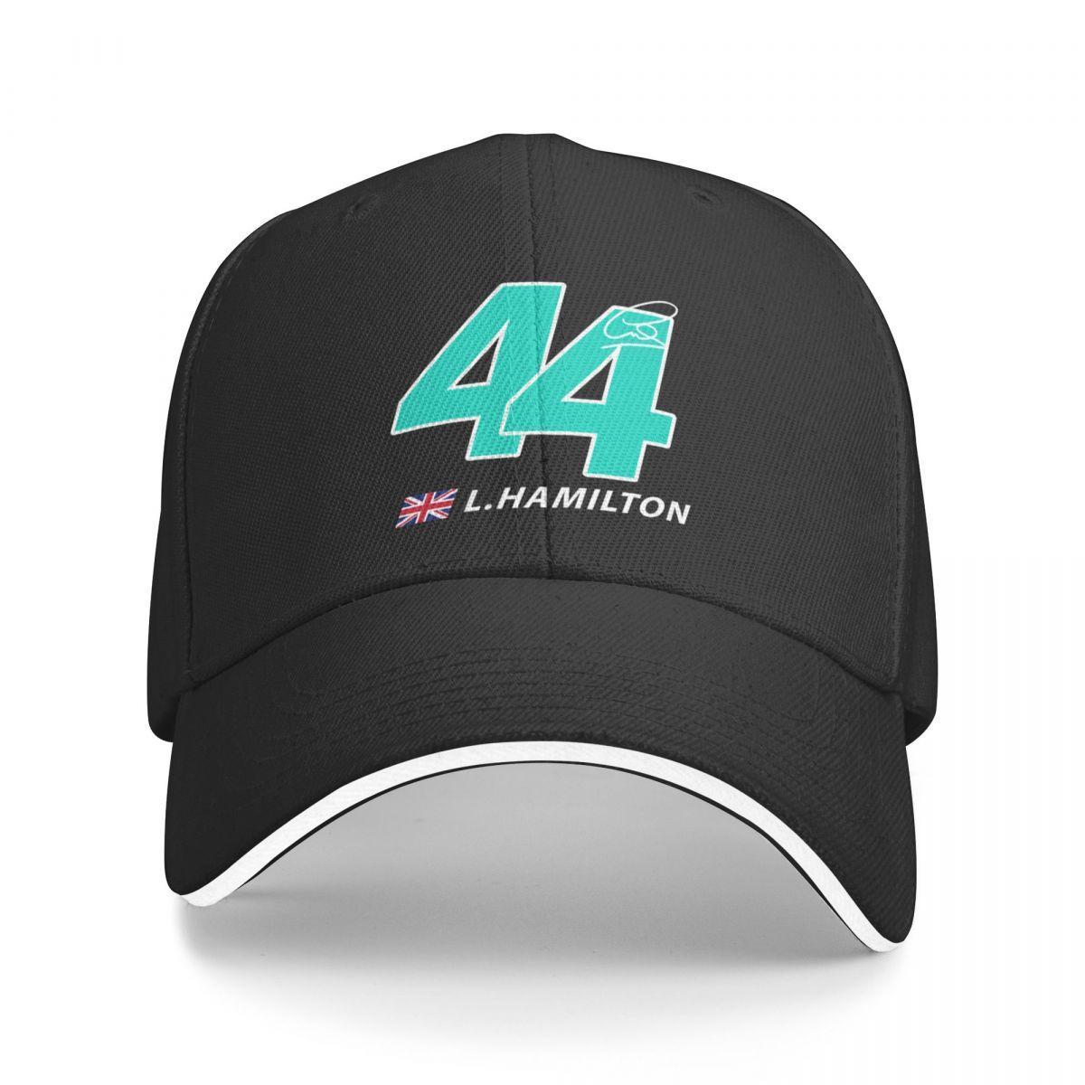 91440605MAC58Q307J F1 Lewis Hamilton 44 2022 Baseball Cap Thee Hoeden Vintage Vizier Luxe Merk Baseball Cap Unisex Dames