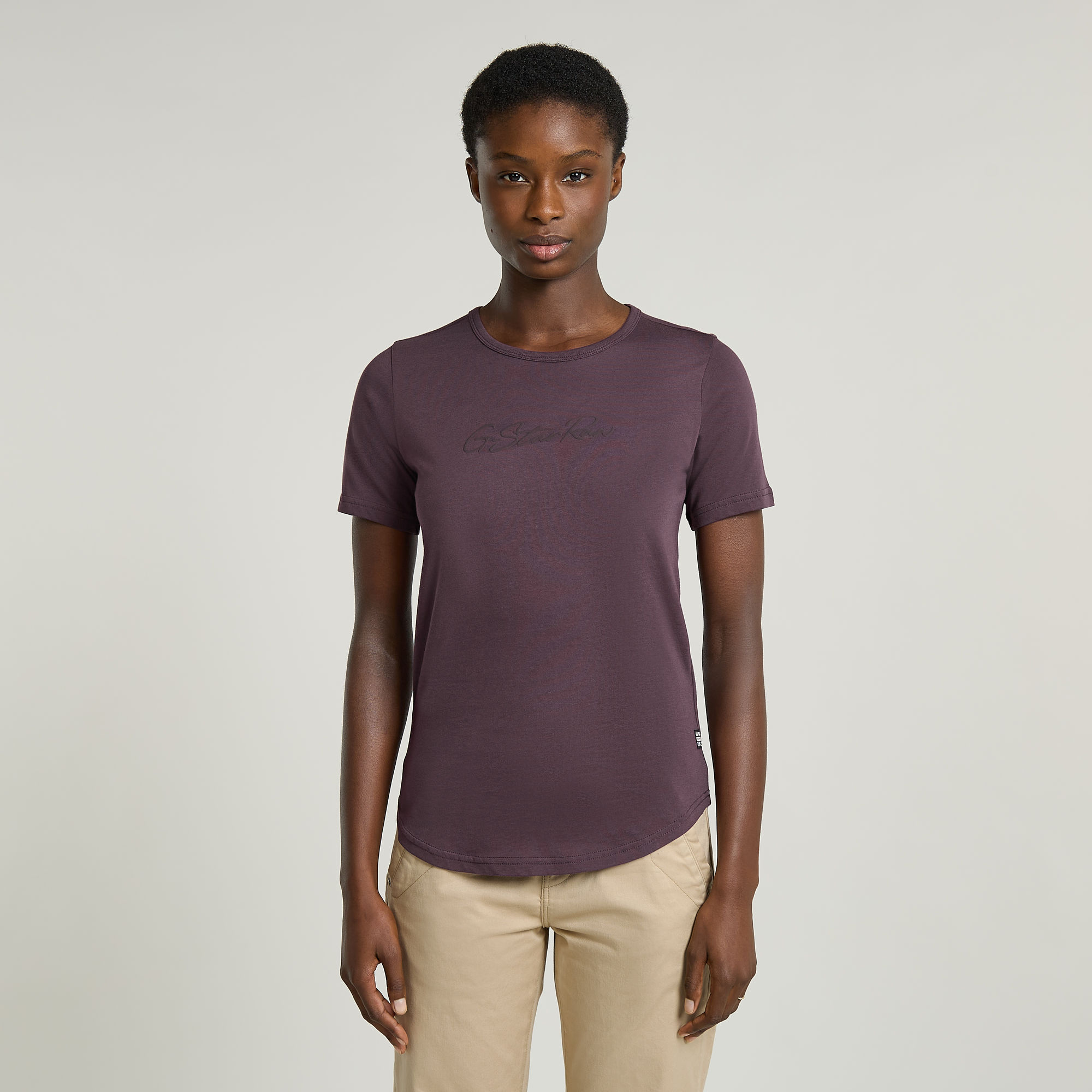 G-Star RAW Autograph Slim Top - Paars - Dames