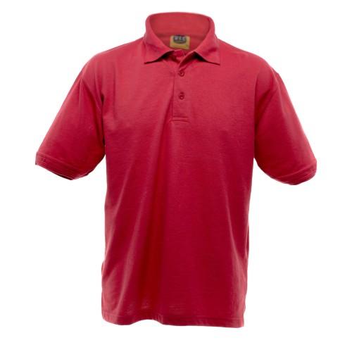 Ultimate Clothing Collection UCC 50/50 Heren Zwaargewicht Effen Pique Poloshirt met korte mouwen